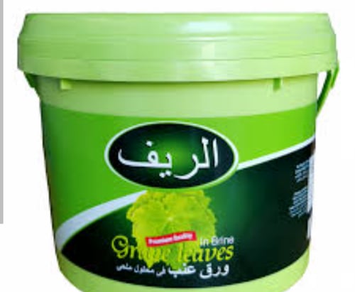 الريف سطل ورق عنب 8.25 كيلو