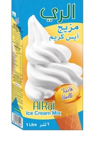 ايس كريم ميكس الري فانيليا 12*1 لتر