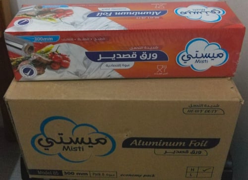 كرتون قصدير ميستي 300mm *6 شديد التحمل