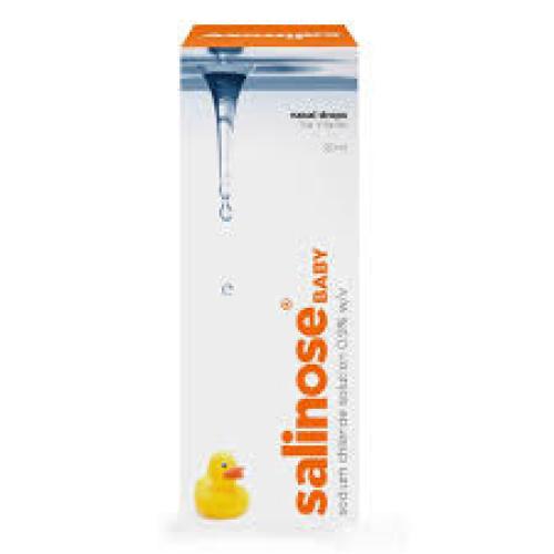 SALINOSE NASAL DROPS BABY FORMULA 20ML