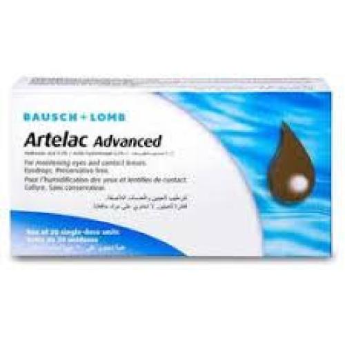 ARTELAC ADVANCED EYE DROPS 30X0.5ML
