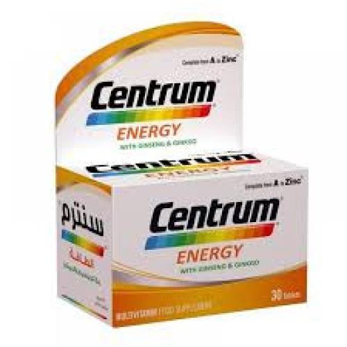 CENTRUM ENERGY TABLETS 30S