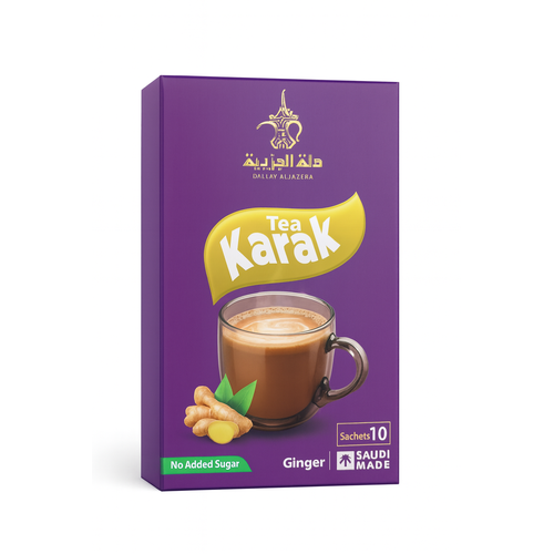 شاي كرك بالزنجبيل 10 اظرف - دلة الجزيرة