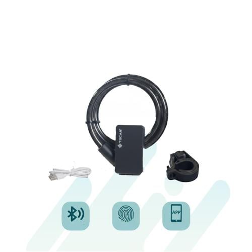 TS-L01 قفل سكوتر ذكي ببصمة الإصبع والبلوتوث من تيك...
