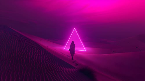 سراب الأفق القرمزي
