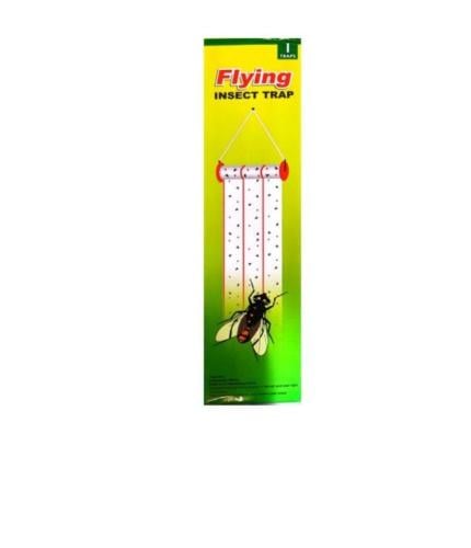 شريط لاصق بلون اصفر جاذب للذباب والحشرات الطائرة