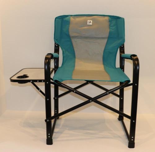 كرسي تنفيذي فاخر مع طاولة جانبية