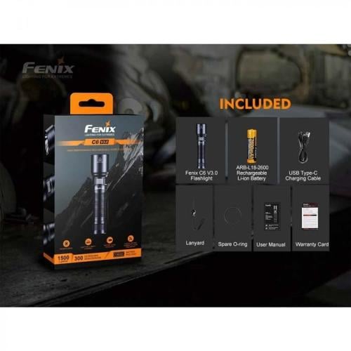 كشاف فينكس c6 v3