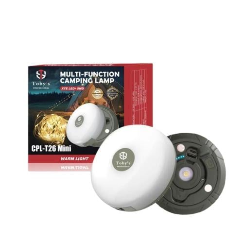 عقد لمبات للرحلات والتخييم من توبيز مع باور بنك