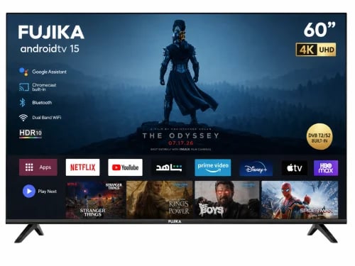 Fujika Smart 60 Inch 4K UHD Android TV - FJK-60S4K