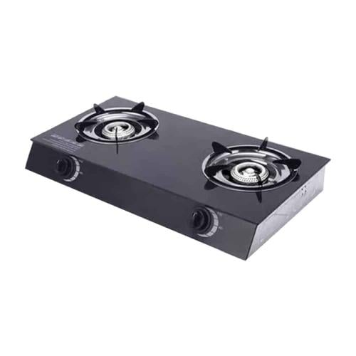 ميكروبلاس طباخة غاز - 2 عين - زجاج - GC-MP8006