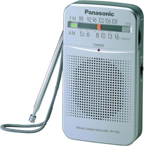 راديو باناسونيك المحمول RF-P50، ضمان لمدة عامين، ص...