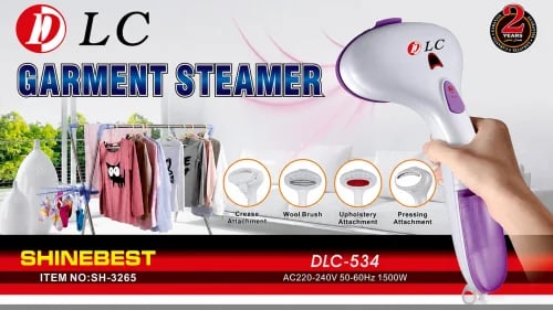 DLC Garment Steamer 1500 Watts – DLC-534