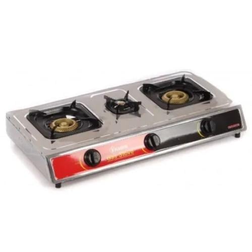 Crown Silver Cooker 3 Burners - 4353