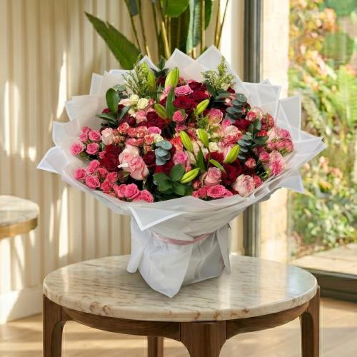 باقة أميرة الورد