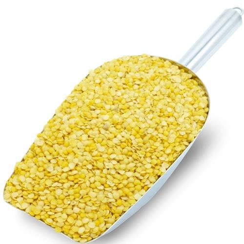Crushed yellow lentils