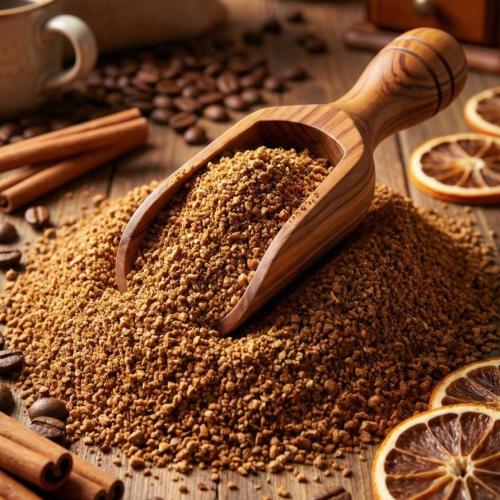 قهوة مخلوطة ملكي - بن يمني مع هيل وزعفران، خلطة ال...