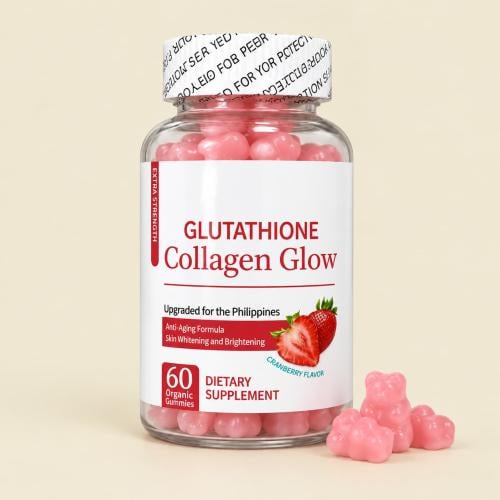 جاميز Glutathione Collagen Glow بالتوت البري 60 قط...