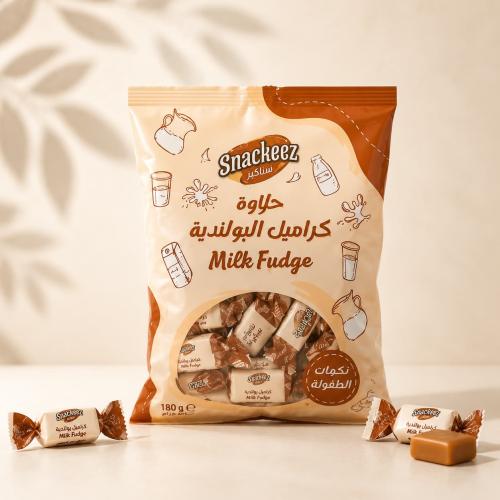 حلاوة كراميل البولندية سناكيز 180 جرام