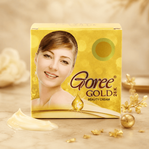 كريم كوري الذهبي Goree Gold 24K للعناية بالبشرة