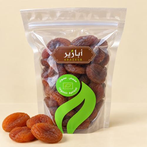 مشمش مجفف عضوي أبازير 500 جم