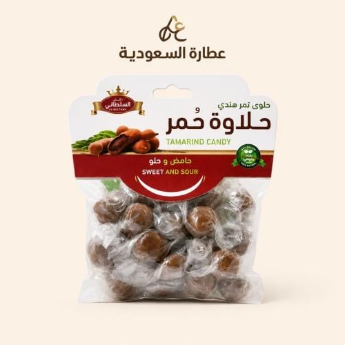حلاوة حمر تمر هندي 140 جرام (تاج السلطاني)