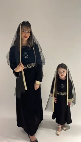 فستان نجديه اليوم الوطني