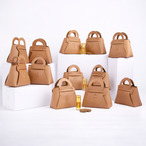 توزيعات عود وزعفران مع كسره عود ميني شنطة