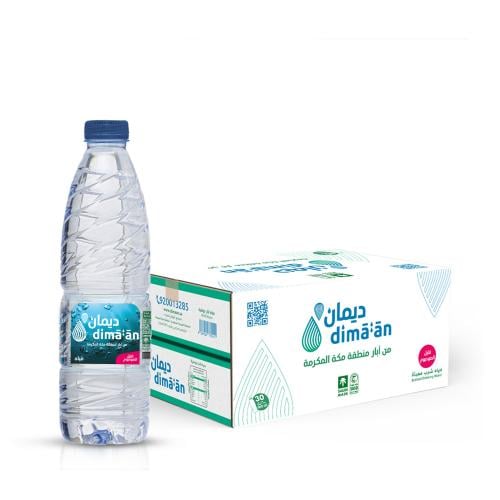 كرتون ماء (600 ملي×30عبوة)