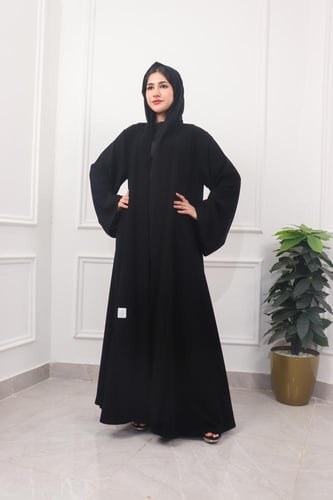 عباية سوداء سادة
