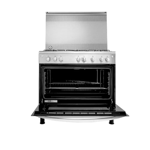 فريجدير,موقد طبخ غاز,مقاس 90*60 سم,5 شعلات غاز,ستي...