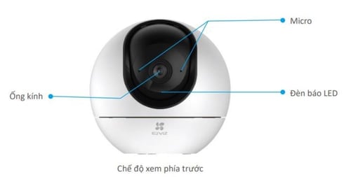 كاميرا مراقبة لاسلكية 3K ايزفيز ملونة CS-H6