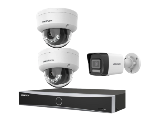 طقم كاميرات مراقبة من نوع IP