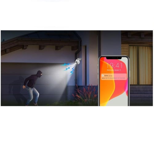 كاميرا واي فاي تعمل بالبطارية مع لوحة شمسية