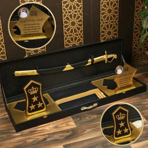 درع اهداء الرتبه العسكريه هدايا الترقيه العسكريه