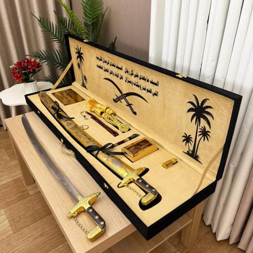 سيف ملكي هدايا الشيوح للمناسبات التذكاريه مع عبارا...
