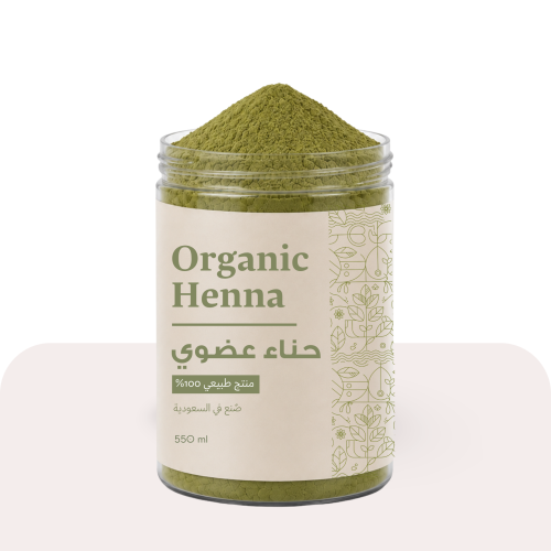 حنا عضوي 600 مل