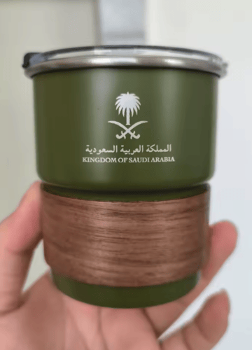 كوب شعار المملكة العربية السعودية