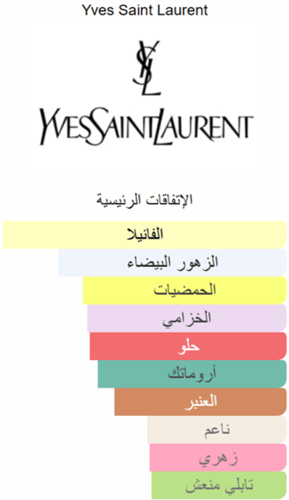 عطر ليبر ايف سان لوران انتنس