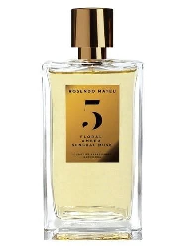Rosendo Mateu Nº 5 Floral, Amber, Sensual Musk Rosendo Mateu Olfactive Expressions