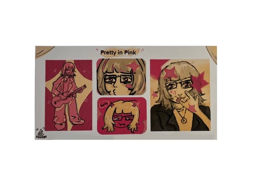 Pretty In pink Sticker sheet