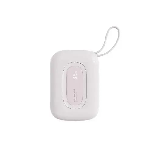 شاحن متنقل عشر الاف wopow Magsafe مع سلك Pink