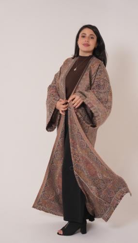 فروة شتوية نسائي كشميري فاخرة