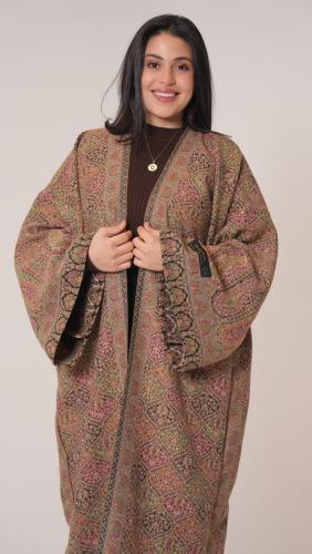 فروة شتوية نسائي كشميري فاخرة