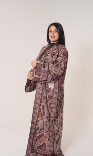 فروة شتوية نسائي كشميري فاخرة