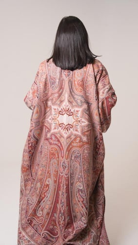 فروة شتوية نسائي كشميري فاخرة