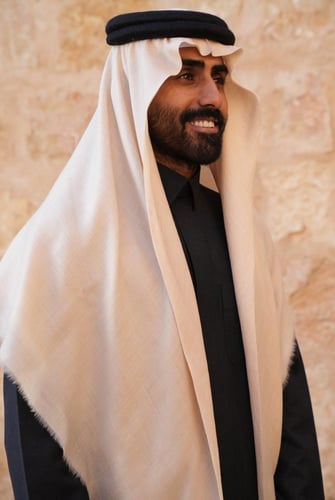 شال باشمينا سادة فاخر