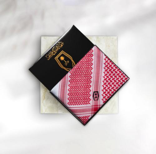 شماغ ملكي خاص دم الغزال شلش