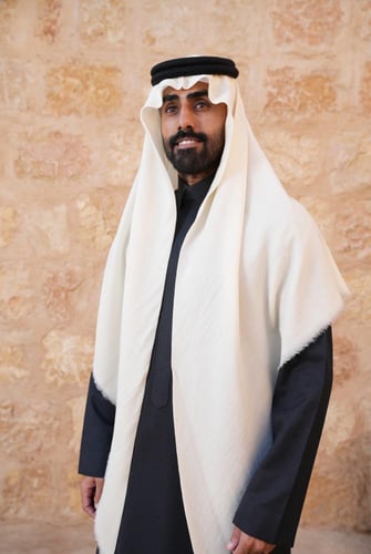 شال كشميري صوف سادة فاخر