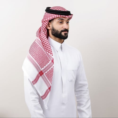 شماغ ملكي خاص البصمه شلش